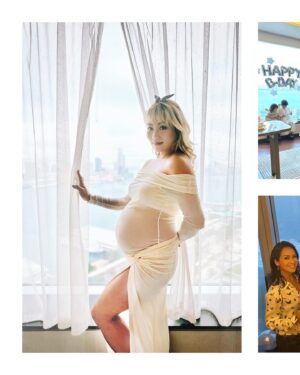 JuJu Chan Instagram - Thanks for all your birthday wishes, and making my birthday weekend so memorable 💕 Love you all! 🫶

#birthday #aquarius @fourseasonsplacehongkong #fsphk #fourseasonsplace #momtobe #pregnant  #pregnancy #bumpsuit @bumpsuit #hongkong