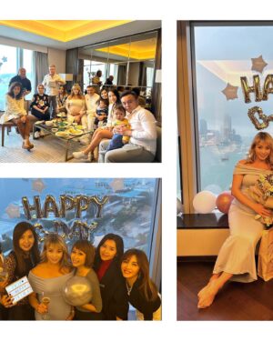 JuJu Chan Instagram - Thanks for all your birthday wishes, and making my birthday weekend so memorable 💕 Love you all! 🫶

#birthday #aquarius @fourseasonsplacehongkong #fsphk #fourseasonsplace #momtobe #pregnant  #pregnancy #bumpsuit @bumpsuit #hongkong