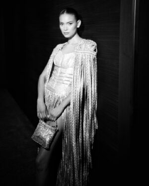 Juana Burga Instagram - Allillachu! 💋

“La Piel más temida” 🇵🇪🎬

Photo: @whosaqura 
Makeup: @christmatta 
Hair: @atelier.sian 
Dress: @anialvarezcalderonofficial 
Bag: @chanelofficial 
Shoes: @louboutinworld 

Thank you! @westinlima