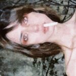 Juana del Río Instagram - Pelito nuevo. 🎬 🦇 📿