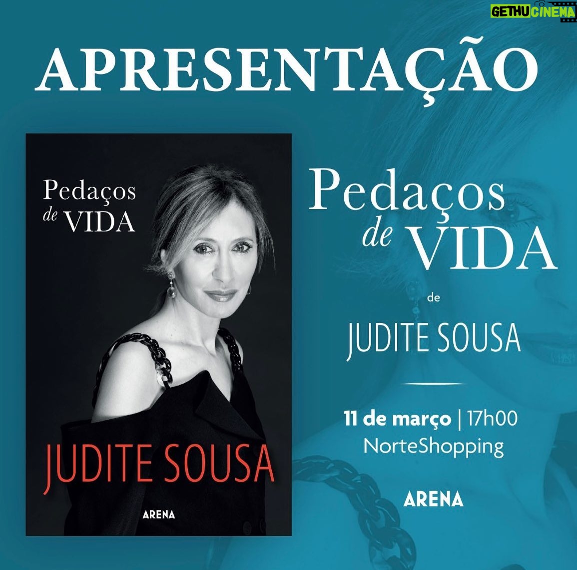 Judite Sousa Instagram - Vamos falar da Vida. É esse o ponto central do livro que começei a escrever em Junho de 2022 e que entreguei à editora em novembro. As palavras foram saindo à medida que libertava os meus sentimentos e emoções. Procurei apoio nos meus autores de cabeceira. Não haja ilusões: para se escrever um livro, é preciso ler muito. E no desassossego do sofrimento, restam os livros porque esses estão sempre lá. Dito isto, estarei este fim de semana na cidade onde nasci e de onde sai aos 30 anos de idade. Sábado na Fnac do Norteshopping e domingo no Corte Inglês de Gaia. Vão encontrar não a Judite Sousa mas a Judite. Para falarmos daquilo que a vida fez de nós e daquilo que nós fazemos com a vida#📘📖❤️
