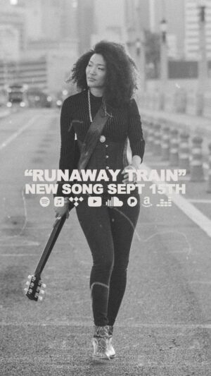Judith Hill Instagram - Very excited to announce my new single “Runaway Train” drops Sept. 15th! I can’t wait for you to hear it. Pre-save at link in bio ✨

📸 by @gingersolephotography