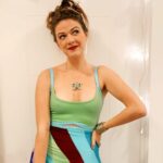 Judy Greer Instagram – And the dress that started it all… we hope this movie makes the halloween costume list for another 20 years

📸: Christa Allen, Sequins & Sales, Getty/NBC, Mimosas and Manhattan