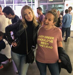 Judy Greer Instagram - I love a graphic tee and jeans… 😉😉