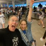 Judy Greer Instagram - OMGEEEEEE 100 wins!!! @dodgers thank you for the most incredible season!!! Now it’s time for playoffs!! Let’s goooooooo!!!!!!! #dodgers #dodgersstadium #dodgersbaseball #dodgerswin #playoffs