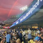 Judy Greer Instagram - OMGEEEEEE 100 wins!!! @dodgers thank you for the most incredible season!!! Now it’s time for playoffs!! Let’s goooooooo!!!!!!! #dodgers #dodgersstadium #dodgersbaseball #dodgerswin #playoffs
