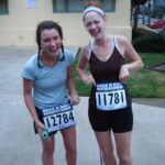 Judy Greer Instagram - Back when we were young runners @thisisoldrunner #firstmarathon