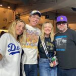 Judy Greer Instagram - OMGEEEEEE 100 wins!!! @dodgers thank you for the most incredible season!!! Now it’s time for playoffs!! Let’s goooooooo!!!!!!! #dodgers #dodgersstadium #dodgersbaseball #dodgerswin #playoffs