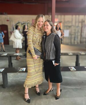 Judy Greer Instagram - Thank you @ullajohnson NYFW was a literal dream come true. I cannot believe what a magical event, the people, the music, THE CLOTHES!!! It was a really special to be included and I will never forget it. 

💄 @rebeccarestrepo 
💇🏼‍♀️ @anthonycampbellhair 
👗 @ullajohnson

📸David M. Benett/Getty Images
📸 @ig.arthur

#ullajohnson #nyfw #donataminelli