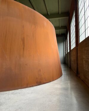 Judy Greer Instagram - I started to understand sculpture because of Richard Serra. I was a child (22) and moved to LA and found myself inside the art for the first time and I have loved his work ever since. These photos are from last summer at the dia: beacon. RIP Mr. Serra. 

#richardserra