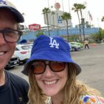 Judy Greer Instagram - OMGEEEEEE 100 wins!!! @dodgers thank you for the most incredible season!!! Now it’s time for playoffs!! Let’s goooooooo!!!!!!! #dodgers #dodgersstadium #dodgersbaseball #dodgerswin #playoffs