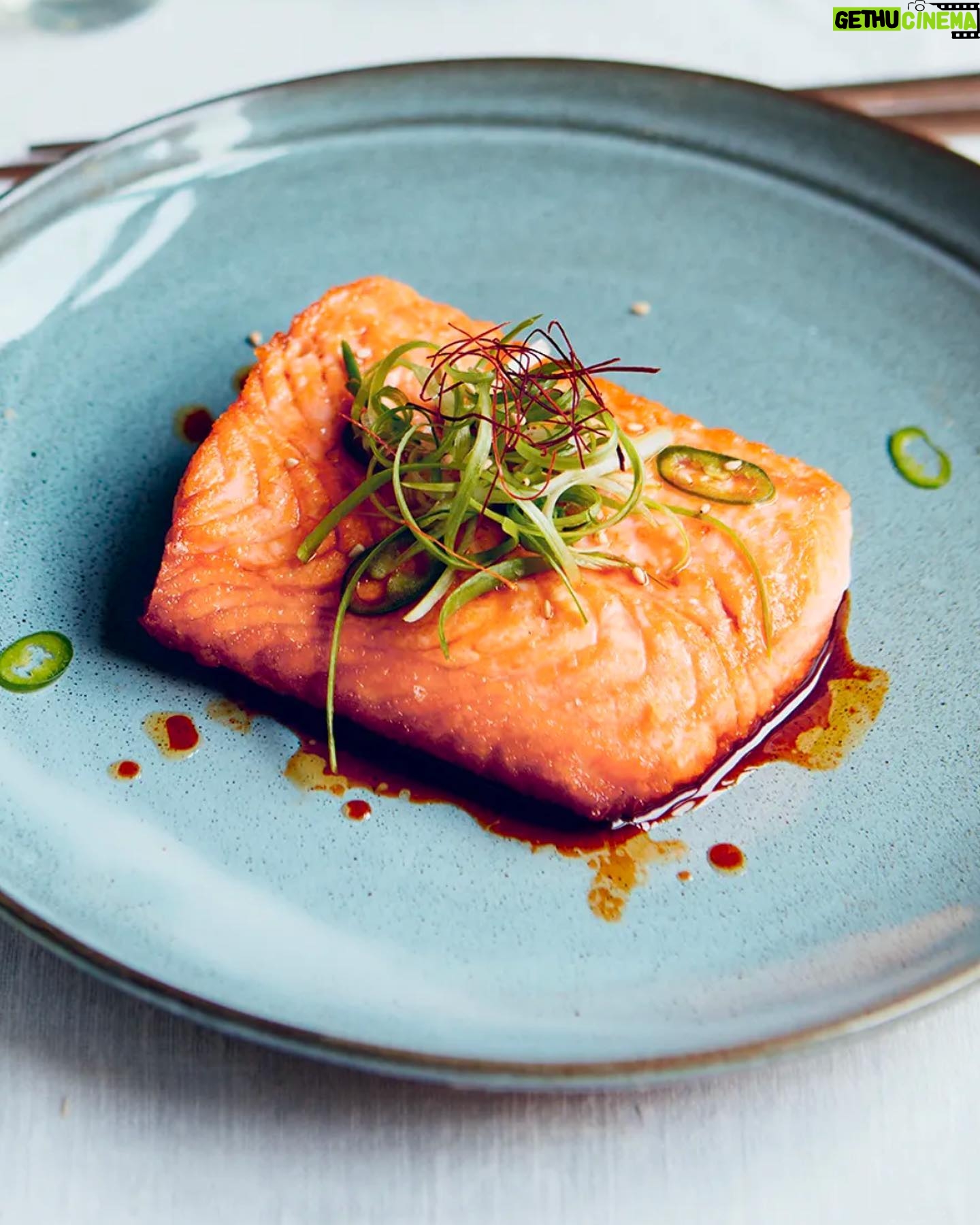 Judy Joo Instagram - Delighted my Green Chilli Glazed Salmon recipe has been featured in @cityamtravel! This dish is packed with a wonderful blend of spicy, sweet, and umami flavours. Here's a brief run-down for you to have a go at home: 1️⃣ Glaze: Gently fry finely chopped garlic and jalapeños in vegetable oil until softened. Mix together soy sauce, brown sugar, and rice wine vinegar. Add to the pan, stir well, and simmer until reduced by half. Finish with a drizzle of sesame oil. 2️⃣ Spring Onion Salad: For the dressing, combine soy sauce, rice wine vinegar, gochugaru (Korean chilli flakes), roasted sesame oil, sesame seeds, and sugar. Cut spring onions into thin strips and immerse in ice-cold water until they crisp up. Toss in the dressing. 3️⃣ Salmon: Heat oil in a pan and fry the salmon fillets until golden brown and cooked to your preference. Arrange salmon on plates, spoon over the glaze, and garnish with the Spring Onion Salad and green chilli slices. Add a pinch of silgochu for an extra kick. Serve with yuja pickles and a side of cooked rice. Enjoy your meal! 🍴 What recipe would you like to see next? Let me know in the comments! And don't forget to visit my website for more delicious recipes. For the full recipe and article, head over to #CityAM. Don't forget to share your culinary creations with us using #GreenChilliGlazedSalmon. Happy cooking! 🍳 • • • • • #koreanfood #salmon #chef #cheflife #chefsofinstagram #cook #cooking #chefs #fish #truecooks #ChefLife #Foodie #FoodPorn #InstaFood #Foodstagram #ChefsofInstagram #FoodPhotography #FoodGasm #FoodLover #FoodBlog #FoodPassion #FoodArt #FoodInspiration #FoodieLife #Cooking #Gourmet #FoodCulture #FoodieGram