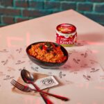 Judy Joo Instagram - New flavors alert! Jongga Kimchi fried rice, Jongga Kimchi mac 'n' cheese noodles, AND the K-Stack Chicken Burger with a Jongga Kimchi twist! 🍜🍚🍔 Block out your diaries from today until the 14th Oct and make your way to Seoul Bird Canary Wharf - you won't want to miss this! #kimchified #JonggaKimchi #No1Kimchi #Jongga #flavourverse @jongga_global @seoulbirduk #korea #korean #kimchi