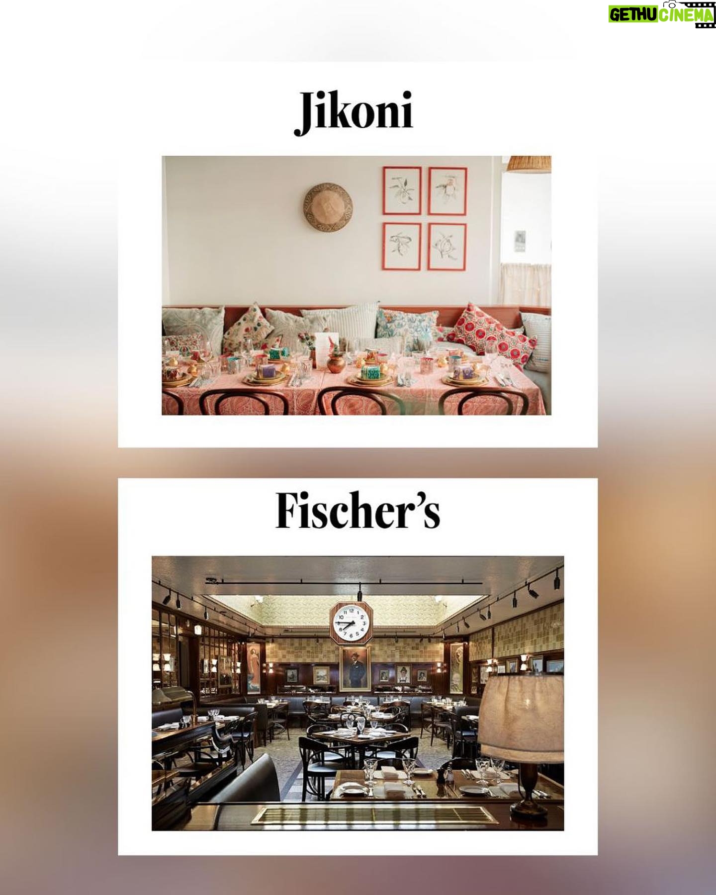 Judy Joo Instagram - Wonderful conversation with The Glossary London Style Guide @theglossarymagazine discussing my favorite culinary destinations in this exciting city. It was a joy to share my experiences and the rich, diverse flavors I love to nosh across London. π¬π§ From the exquisite modern Indian dishes at Kutir @kutirchelsea @chefrohitghai to the authentic Greek delights at Ino @ino.restaurant π More amazing places you need to check out @plazakhaogaeng @junsei_uk @soccabistro @roketsulondon @apricityrestaurant @themainemayfair @jikonilondon @yamabahce @fischerslondon @st.john.restaurant @thegoldenhindmarylebone Not forgetting, of course, the divine dim sum at Royal China @royalchinagroupuk and the refined British fare at Holborn Dining Room @holborndiningroom π₯ It's not all about the food though - the atmosphere and service are just as important, and I can say each of these delivers on all fronts. Go explore these gems if you haven't already and let me know about your experiences. And if you've already been to any of these places, share your stories! I'm always open to discovering new spots, so don't hesitate to drop your recommendations in the comments below. Happy dining! π½οΈ β’ β’ β’ β’ #chef #chefs #cook #cooking #cheflife #chefsofinstagram #foodart #foodblog #LondonEats #FoodieGuide #CulinaryTour #JudyJooEats #LondonFoodScene #EatLocal #DiningInLondon #FoodLovers #plazakhaogaeng #junsei_uk #soccabistro #roketsulondon #apricityrestaurant #themainemayfair #jikonilondon #yamabahce #fischerslondon #stjohnrestaurant #thegoldenhindmarylebone