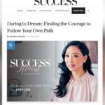 Judy Joo Instagram - I was so honored to have my story featured by SUCCESS, @successmagazine discussing the balance between family expectations and personal aspirations. From the finance world to the culinary stage, my path has been challenging, but oh-so rewarding. It’s all about forging your own way and embracing change. ✨ Remember: Dare to Dream! Check out the full story and let me know your thoughts. Every twist and turn in our stories brings us closer to our true selves. https://www.success.com/daring-to-dream-finding-the-courage-to-follow-your-own-path/ • • • • #chef #chefs #cook #cooking #cheflife #chefsofinstagram #foodart #foodblog #foodculture #ChefLife #CareerChange #JudyJoo #DaringToDream #SuccessStories