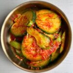 Judy Joo Instagram – Crunch into freshness with my Cucumber and Celery Kimchi! A tangy, spicy twist on a cucumber pickle that’s bursting with bold Korean flavours and spice. This side dish is all about simplicity and zing– crisp cucumber and celery slices marinated in a vibrant dressing.

A bit of Korean apple vinegar and gochugaru brings a unique kick. Finished with a drizzle of roasted sesame oil for that nutty undertone. Perfect even just with a bowl of steamy warm rice and a fried gooey egg. Or serve alongside your fave protein as you would with any pickle.

What is your fave kind of pickle or kimchi?
For the full recipe and more delicious inspirations, head over to Judyjoo.com.
•
•
•
#JudyJooKitchen #KimchiSalad #KoreanFlavours #SaladLove #CucumberSalad #CeleryCrunch #HealthyEating #SpicySalad #KoreanCuisine #SimpleRecipes #Foodie #InstaSalad #SummerSalads #EatFresh #HomeChef #FoodLovers #FreshIngredients #SesameOil #Gochugaru #VinegarDressing #RecipeOfTheDay #CookingAtHome #Delicious #FoodPhotography #TasteTheFreshness #Korea #Korean #koreanfoodmadesimple