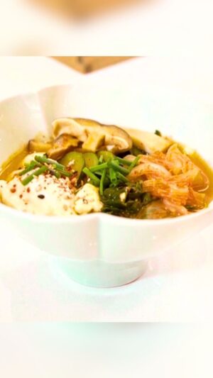 Judy Joo Instagram - Veganuary is over now, but I am a big fan of veggie forward dishes in general! 

Actually, I struggle to eat enough protein in my life in general, I love vegetables so much! Tofu though is a great source of protein and this warming soup has it all.  So this delicious Sundubu Jjigae is one of my fave dishes to whip up, and can be made in no time. This versatile soup can also be adapted to include seafood, beef, or pork. I like to use a nice anchovy stock and toss some shrimp/prawns in sometimes too. 

To make a vegan version, the recipe is simple. Start with a flavourful stock, combining classic Asian aromatics: onion, spring onion, kombu/seaweed, dried shiitake mushrooms, and garlic.

The base of our stew gets its kick from gochugaru, Korean chilli powder, along with a generous helping of garlic and ginger. We then add in a bunch of hearty veggies – Napa cabbage, zucchini/courgette, and a mix of mushrooms, followed by delicate silken tofu, added last to prevent it from breaking up too much.

This comforting stew is a quick, easy delight, perfect for any meal. And if you’re short on time, a simple vegetable bouillon cube does the trick for the stock. Remember, to keep it vegan, skip the egg and just enjoy the rich, wholesome flavours of the veggies and tofu. For the full recipe, visit Judyjoo.com or click the link in my bio.

Do you like tofu?  How do you like to prepare it? 
•
•
•
•
#JudyJoo #VeganCooking #KoreanCuisine #SundubuJjigae #Tofu #PlantBased #VeganRecipes #AsianFlavours #HomeCooking #HealthyEating #GastronomicAdventures #CelebrityChefs #FoodWorld #ChefLife #CookingPassion #CulinaryArt #FoodLovers #Korea #Korean #Koreanfood #KoreanCooking #CulinaryExcellence #ChefsOfInstagram