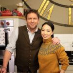 Judy Joo Instagram – Join me on @JamesMartinChef’s show airing on ITV1 for an unforgettable culinary journey. Excited to share the kitchen with James once more and bring some delicious Korean inspired creations to your screens. Today it is one of my fave dishes– Bibimbap with bulgogi style beef. Don’t miss out – tune in today, 17 February, or catch up later on ITVX. It was so fun to cook with @thetonyhadley from Spandau Ballet, and chefs Ryan & Liam Simpson-Trotman from @orwells_rest.  Here’s a glimpse behind the scenes – swipe left for a taste of the action!
What is your favourite topping or version of Bibimbap?  Shrimp? Pork? Beef? Tofu? 
Do you put a lot of sauce or just a little? 
•
•
•
•
#JudyJooOnJamesMartin #CulinaryAdventure #WatchNow #ITV1 @itv @itvxofficial @saturdayjamesmartin #jamesmartin #korea #korean #koreanfoodrecipes #koreanfoodstreet #korea #korean #koreanstreetfood #cooking #chefs #chefsofinstagram #kimchi #koreanfoodmadesimple #bibimbap