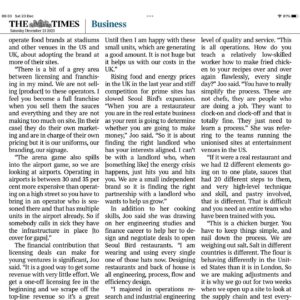 Judy Joo Instagram - Thrilled to be profiled in the @thetimes for our efforts with @seoulbirduk!  Thank you to our amazing team especially  @chefandrewhales for helping make Seoul Bird fly! 
.
.
This is an old photo with my awesome mom making a cameo in the background. She still inspires me to this day! 
.
.
#chef #chefslife #chefsofinstagram #times #koreanchef #korea #koreanfoodlondon @seoulbirduk
