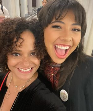 Judy Reyes Instagram - Still floating from the experience in DC with @poderistas meeting with influential Latinas from all over the nation. Moved to see us well represented in the White House.  Excited and proud to create community and solutions with these brilliant artists and nurses and doctors and lawyers and teachers and politicians and businesswomen, etc. #poderistastakedc #lovethesewomen #hispanicheritagemonth ✊🏽🤎👑