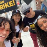 Judy Reyes Instagram - One day stronger…#sagaftra #sagaftrastrong @yourstrulysuleka @johnortiz718 @t8dono ✊🏽👑✊🏽