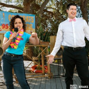 Judy Reyes Instagram - See me in a new episode of #PartyDown now on the STARZ App in the US and LIONSGATE  internationally.  @PartyDownStarz @Starz https://starz.tv/WatchPartyDown