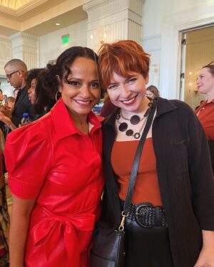 Judy Reyes Instagram - What a morning at the Independent Spirit Awards Nominees Brunch!  An exhilarating time in the company of brilliant artists and fellow nominees w our film #Birth/Rebirth.  Thanks to director @mxlauramoss, producers @malielfman and @captainhoneysmacks, and @shudder for our movie, and @independentfilmawards for this honor. Don’t miss the awards live on IMDB February 25. @oliviafischa @erikaalexanderthegreat @domfishback #alice&olivia #birthrebirthmovie✊🏽👑♥️