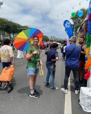 Judy Reyes Instagram - Pride is for EVERYONE.  LOVE IS LOVE. #wehopride #happypridemonth🌈