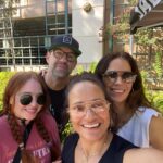 Judy Reyes Instagram – Out here participatin’ and representin’! @therealanaortiz @toddgrinnell @trishalafache 
@latinasactingup #sagaftra #wgastrong ✊🏽👑♥️