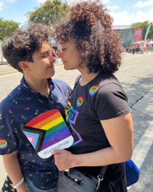 Judy Reyes Instagram - Pride is for EVERYONE.  LOVE IS LOVE. #wehopride #happypridemonth🌈