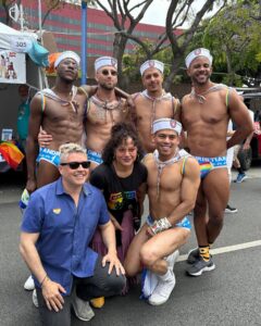 Judy Reyes Instagram - Pride is for EVERYONE. LOVE IS LOVE. #wehopride #happypridemonth🌈
