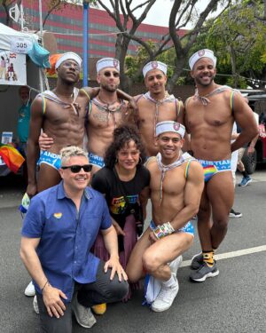 Judy Reyes Instagram - Pride is for EVERYONE.  LOVE IS LOVE. #wehopride #happypridemonth🌈