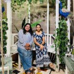 Jui Gadkari Instagram – Had a great time @madhuban_vegbuffet ❤️😇 with my #preciousbond @danadedisha 😂😂😂😂🙈🙈 #juigadkari #dishadanade #sayali #kusum #offscreenbond