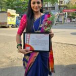 Jui Gadkari Instagram - Extremly grateful 🙏😇 Thankyou @lokmatfilmy for this 😇🙏🙏🙏🙏 Indeed its a happy women’s day!! #internationalwomensday #juigadkari