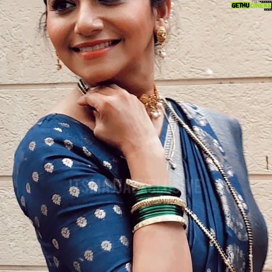 Jui Gadkari Instagram - नयना-अद्वैतच्या लग्नात सायलीचा सुंदर अंदाज😍 #juigadkari #tharlatarmag #laxmichyapaulanni #wedding #starpravah #itsmajja