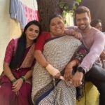 Jui Gadkari Instagram – Donot miss our Maha episode tomorrow at 1pm and 8pm @star_pravah also watch the Kusum Arjun Sayali trio having great fun!!! 

Pc- @therahulbhute