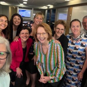 Julia Gillard Instagram - It is with many and mixed emotions that I announce I will be stepping down as Chair of @beyondblueofficial at the end of this year.
 
I first joined Beyond Blue as a Board Director almost 9 years ago, before becoming Chair in 2017.
 
Since its creation in 2000, Beyond Blue has been a trusted source for mental health information and support in Australia, and it’s been a true privilege to help ensure that continued.
 
During my 7 years as Chair, the organisation has continually adapted to the changing world around it and met an ever increasing demand, particularly during the Covid pandemic which created a seismic shift in the way we lived. 
 
Beyond Blue has evolved and grown its free, 24/7 mental health supports and services, and this year we launched Strategy 2023 , which can be described in three simple words: Earlier. Easier. Together.
 
The strategy, along with Beyond Blue’s new partnership with Lifeline, will allow the organisation to focus on prevention and earlier intervention. Supporting people before mental health issues arise or they reach crisis. 
 
It’s been a thorough pleasure to work with the wonderful and supportive team at Beyond Blue, led superbly by CEO Georgie Harman. 
 
The difficult decision to step down is made somewhat easier by knowing I am passing the baton onto a fantastic successor.
 
From 2024, Beyond Blue’s Chair will be Sam Mostyn, a highly respected businesswoman and advocate for a multitude of issues including climate change and gender equity.
 
I’m pleased to be remaining at Beyond Blue as a Patron.