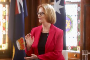 Julia Gillard Instagram - Today I had the pleasure of joining South Australia’s Governor, Her Excellency the Honourable Frances Adamson for a conversation about women’s advancement.
 
We discussed the challenges that women continue to face, and the efforts to overcome them both overseas and here in Australia.
 
I thoroughly enjoyed receiving some thoughtful questions from several high-school students in the audience.
 
If you’d like to watch the event, it will be posted on the Governor’s website. 

https://www.governor.sa.gov.au/vice-regal/winter-conversation-series