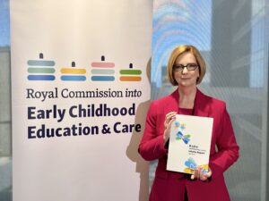 Julia Gillard Instagram - Today I released the interim report of The Royal Commission into Early Childhood Education and Care in South Australia.
 
In recent months, the Commission has heard from expert witnesses, key stakeholders, and South Australian parents about the importance of quality, fairness and accessibility of early childhood education and care services. I am grateful for all the insights shared.
 
The Interim Report details the Commission’s vision for the future of preschool and outlines a pathway for the delivery of preschool for all South Australian 3-year-olds, with roll out beginning from 2026.
 
This is an exciting opportunity for South Australia to lead the world and transform early years services for our state’s children.
 
There is still time to have your say on the 33 recommendations in the Interim Report and the work of the Royal Commission overall, which can be submitted via the Royal Commission website until 19 May 2023.
 
Inquiries continue into workforce supply, how to ensure universal availability of Out of School Hours Care (OSHC) and the role of early childhood education and care in supporting children in their first 1000 days, for inclusion in the Royal Commission’s Final Report.
 
The final report is due to be released in August.

You can find a copy of the Interim Report, and provide feedback via the link to the Royal Commission in my bio.