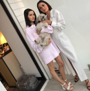 Julia Goldani Telles Instagram - co-parenting an incredible young man (with a sensitive stomach) @chanelofficial