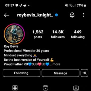 Julia Hamer-Bevis Instagram - My eldest son got his blue tick, had to call him as he had no clue lol, 😂  that's my boy 😀