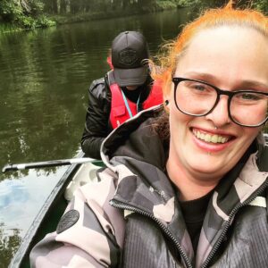 Julia Hamer-Bevis Instagram - Even though we enjoyed our canoe trip, we've come to the conclusion it's not for us lol so kayaking or another paddleboardung session is needed now 😆 🤣 @trai_cie_bfw