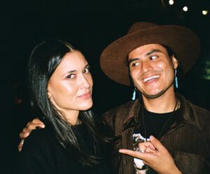Julia Jones Instagram - Best time at #RutherfordFalls premiere. Come hang with us 6/16 on @peacocktv 🚗🎰🪅