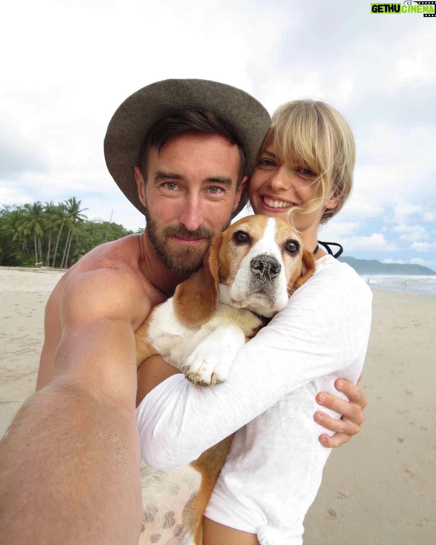 Julia Stegner - 3.4K Likes - The very beginning when it was just the three of us. 8 years married today! Happy anniversary Benny!