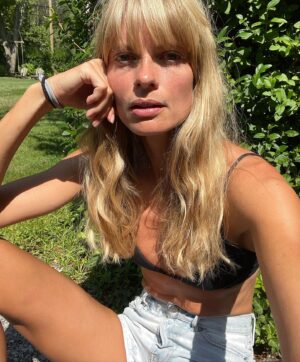 Julia Stegner Instagram - Because my heat just broke for the 3rd time this winter and my apartment is so cold I’m reminiscing about last summer… Longing for sunscreen mustaches, heirloom tomatoes, freckles & sun bleached hair, summer parties, saltwater soaked hair & shirts, denim on denim, hummingbirds, crop tops, surfing in a 3/2 and tan lines. Summer can’t come soon enough 🤞🏻