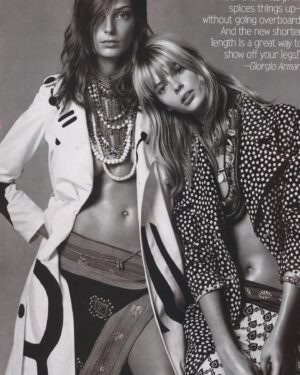 Julia Stegner Instagram - It’s never too late for a Steven Meisel appreciation post. No one has shaped my career more than he did. From teaching me how to move in front of a camera to making me appreciate every aspect of creating a beautiful image. I wouldn’t be where I am today if it wasn’t for him. He’s an iconic genius for a reason. Happy (belated) birthday @stevenmeiselofficial ❤️🎈
