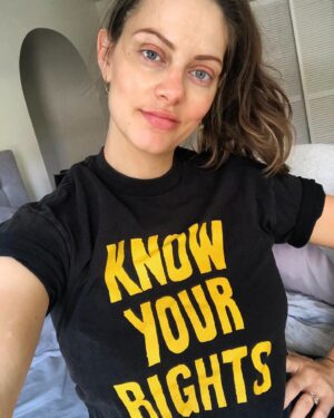 Julia Voth Instagram - Know your rights. #Vote. #votevotevote #votehimout #votelikeyourlifedependsonit  @joestrummerofficial
