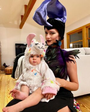 Julia Voth Instagram - #Yzma and #Kuzco Halloween 2021