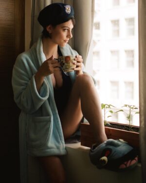 Julia Voth Instagram - Good morning Raccoon city ☀️ 🧟‍♀️ *
*
*
Photo @gilphotography #jillvalentine #jillvalentinecosplay #jillception #zombieslayer #masterofunlocking #jillonfilm #RaccoonIncident #residentevil