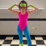 Julia Antonelli Instagram - Takin’ it back to the 80’s for today 💪